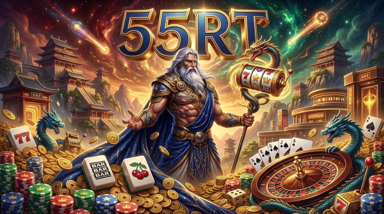 Ilustrasi halaman deposit 55RT dengan tampilan bonus dan pengaturan anggaran
